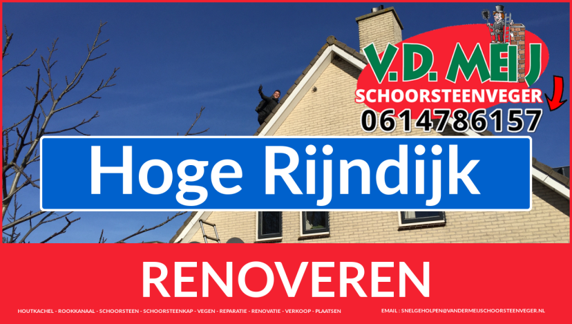 schoorsteen restauratie Hoge Rijndijk Tot ziens bij Van der Meij schoorsteenrenovatie Hoge Rijndijk